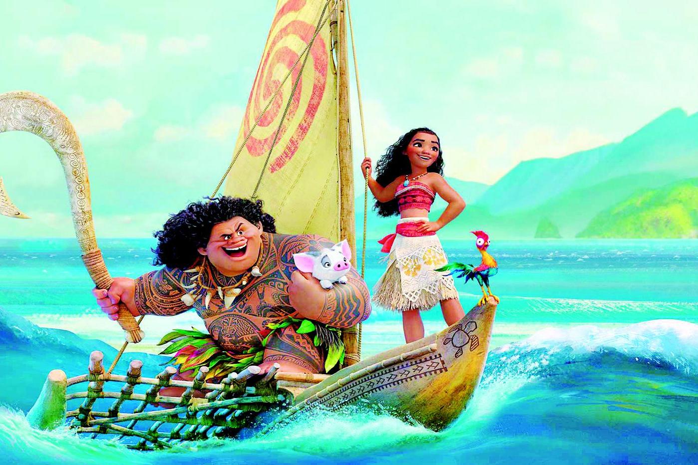 Moana uma jovem índia que diz ser guerreira Disney muda foco de