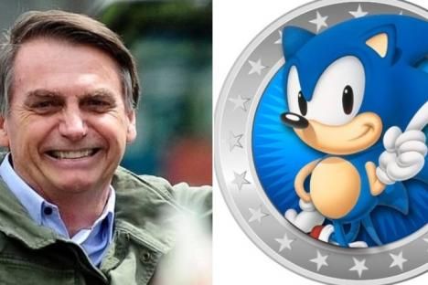 Bolsonaro publica vídeo com trilha sonora do game Sonic, Brasil
