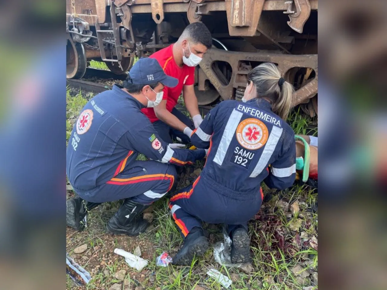 Homem morre atropelado por trem em ferrovia, Goiás