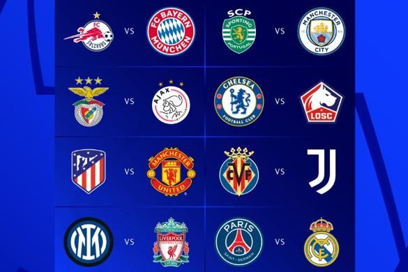 Champions League: onde assistir e os jogos das oitavas nesta quarta (15)