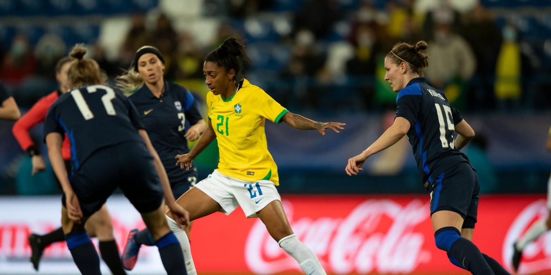 Seleção feminina empata com Holanda em estreia no Torneio da França