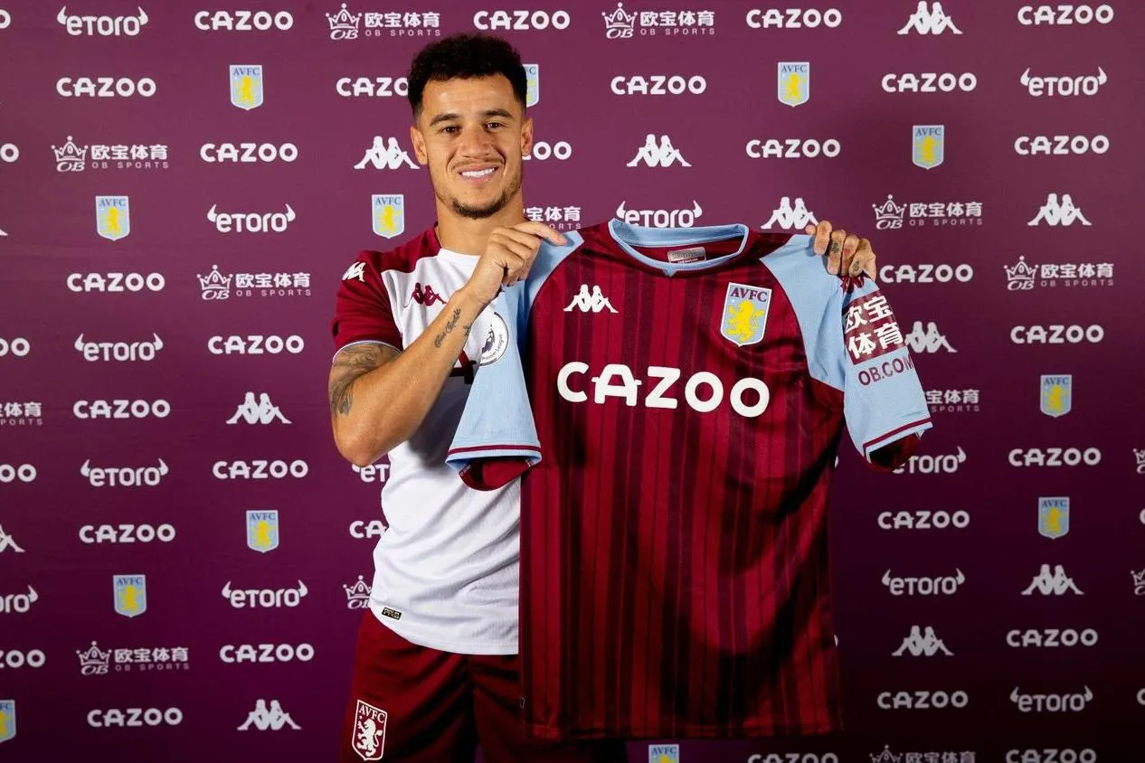 Aston Villa anuncia contratação de atacante brasileiro Wesley