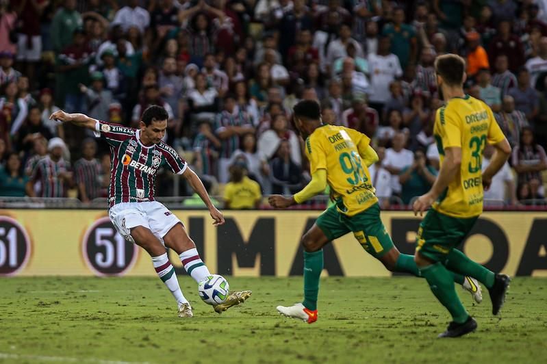 Fluminense domina e vence o Goiás no último jogo no Maracanã em 2022, Fluminense