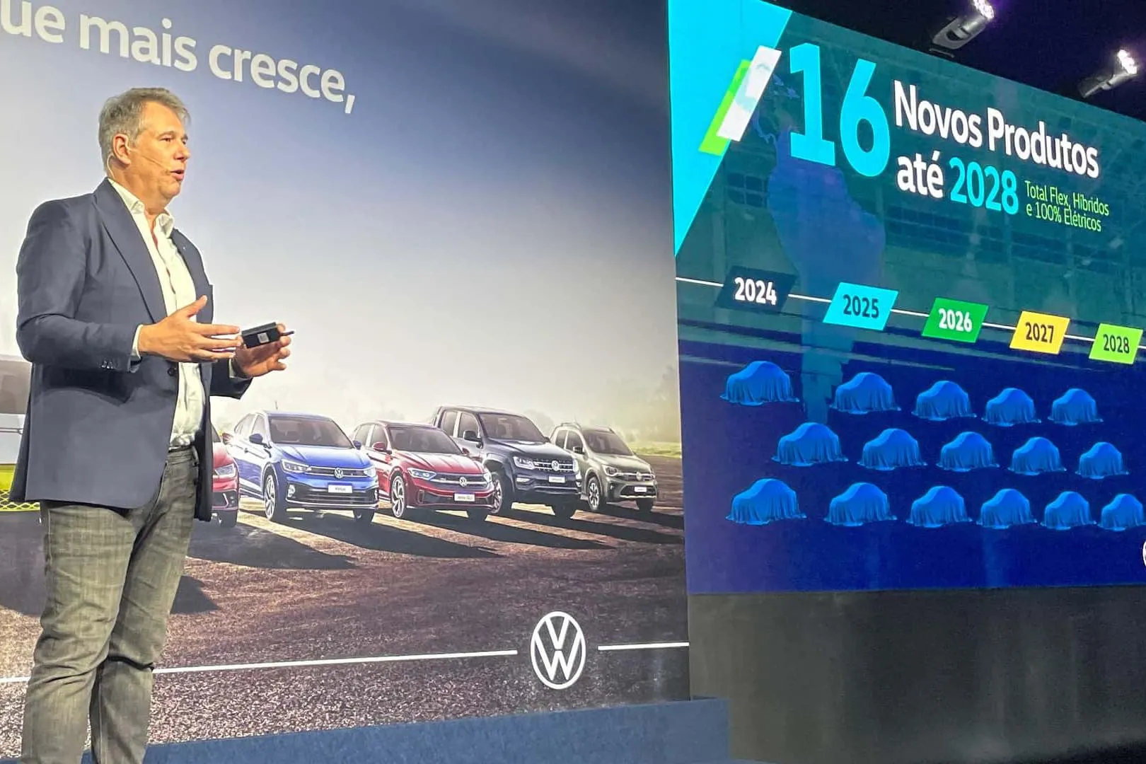 Volkswagen vai investir R$ 16 bilhões no Brasil até 2028