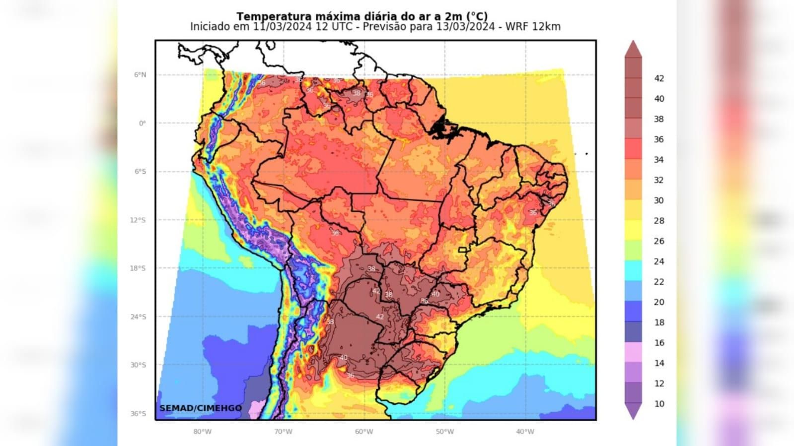 Nova onda de calor deve aumentar as temperaturas em Goiás; veja