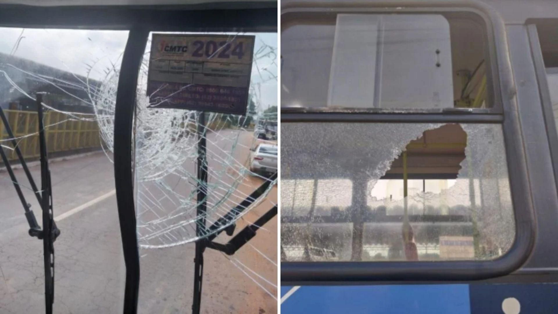 Comerciante leva pauladas e destrói ônibus após brigar com motorista que  estacionou veículo na porta da loja dele | O Popular