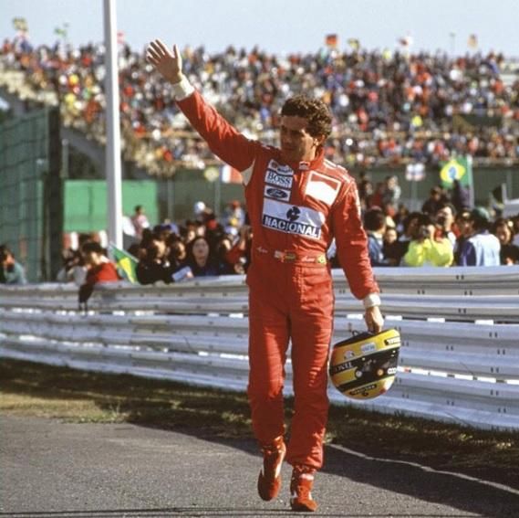 O show de Senna no Japão em sua 40ª vitória na Fórmula 1 - Ayrton