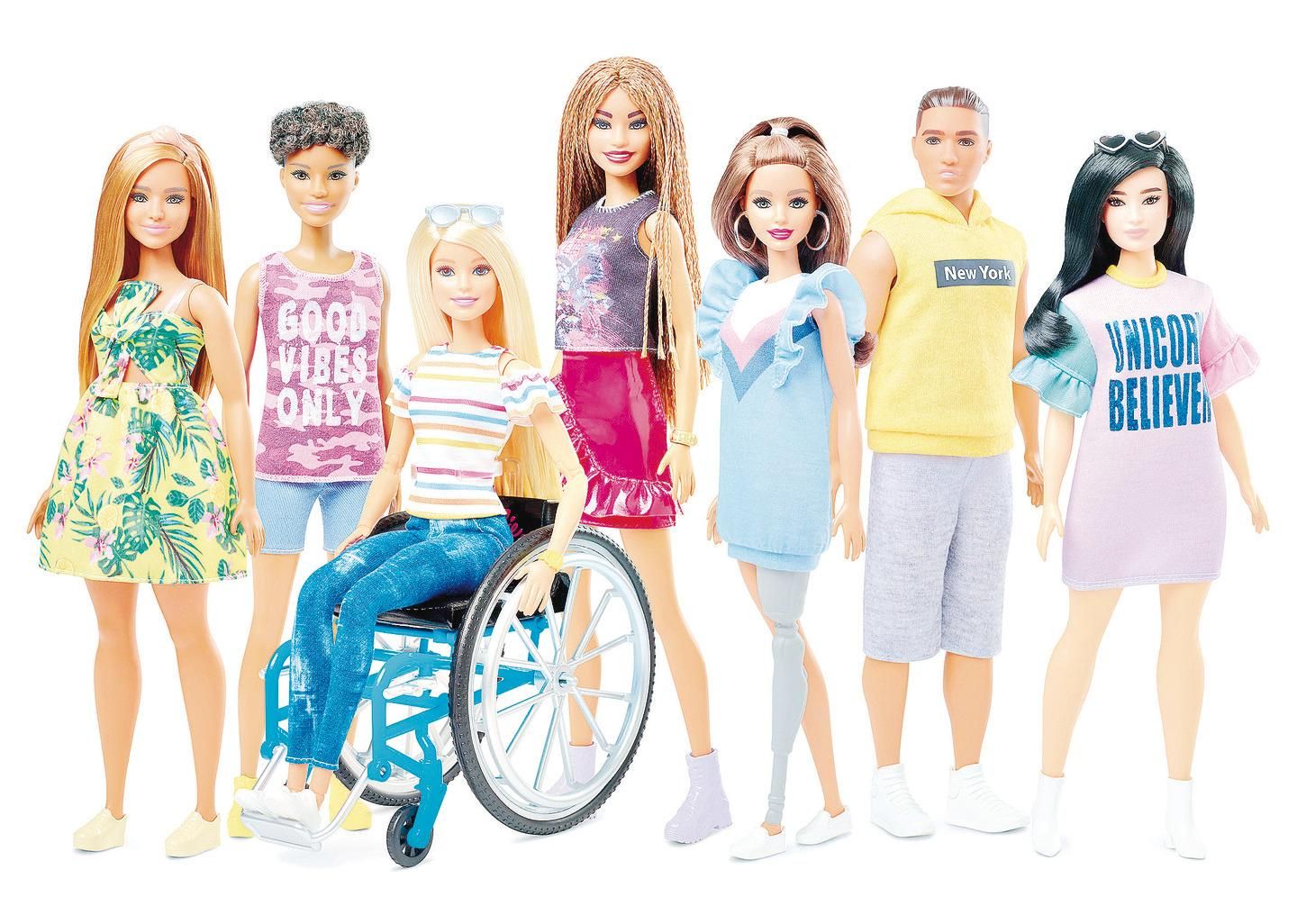 Ken Humano aparece de cabelos longos e visual feminino: Barbie
