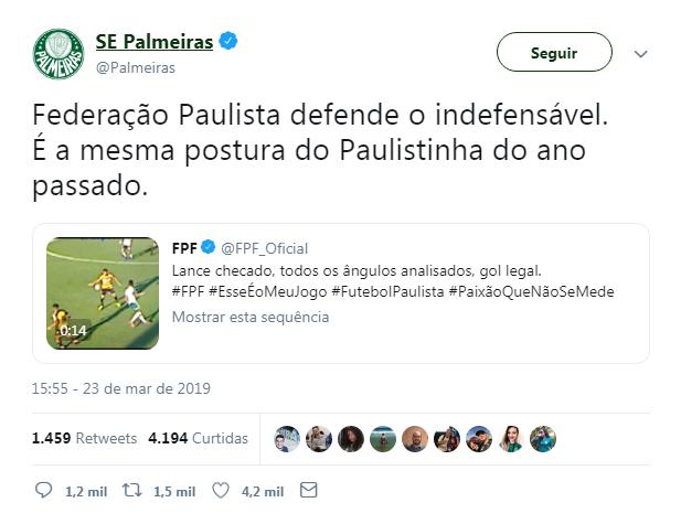 Federação Paulista de Futebol - FPF - QUANDO SURGE O ALVIVERDE