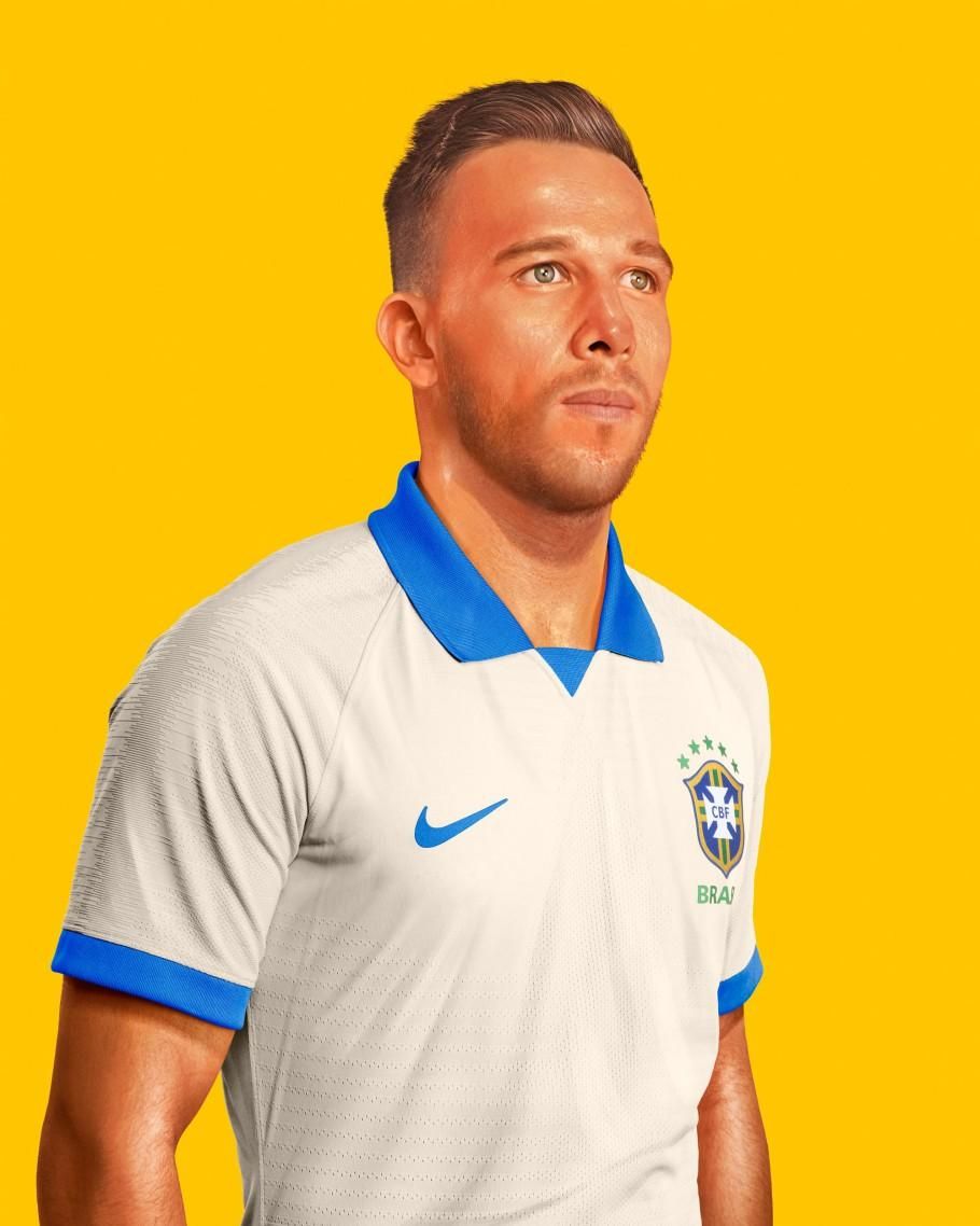 Camisa Brasil oficial branca seleção brasileiras 2019 copa america