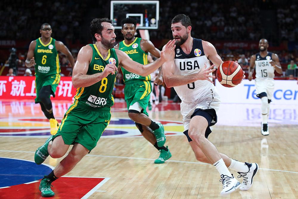 Brasil erra último arremesso e é derrotado pela Argentina na final da Copa  América de Basquete, basquete