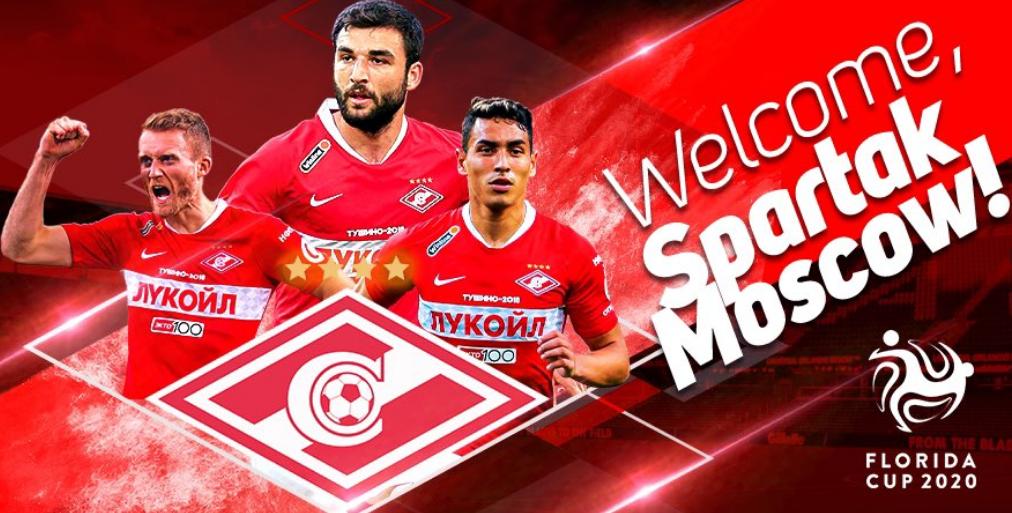 Spartak Moscou será adversário de Corinthians e Palmeiras na