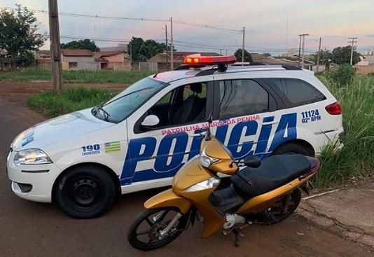 Moto furtada em Bastos é recuperada pela Guarda Municipal de