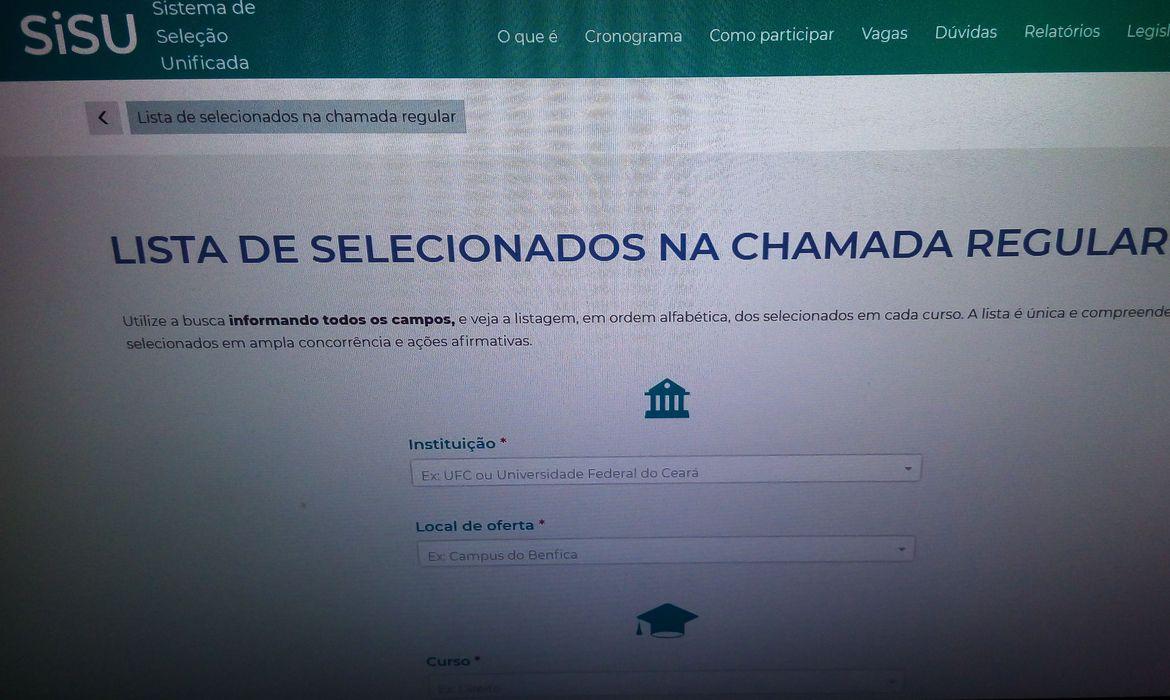 Não aprovados no SiSU 2023/1 já podem entrar na lista de espera!