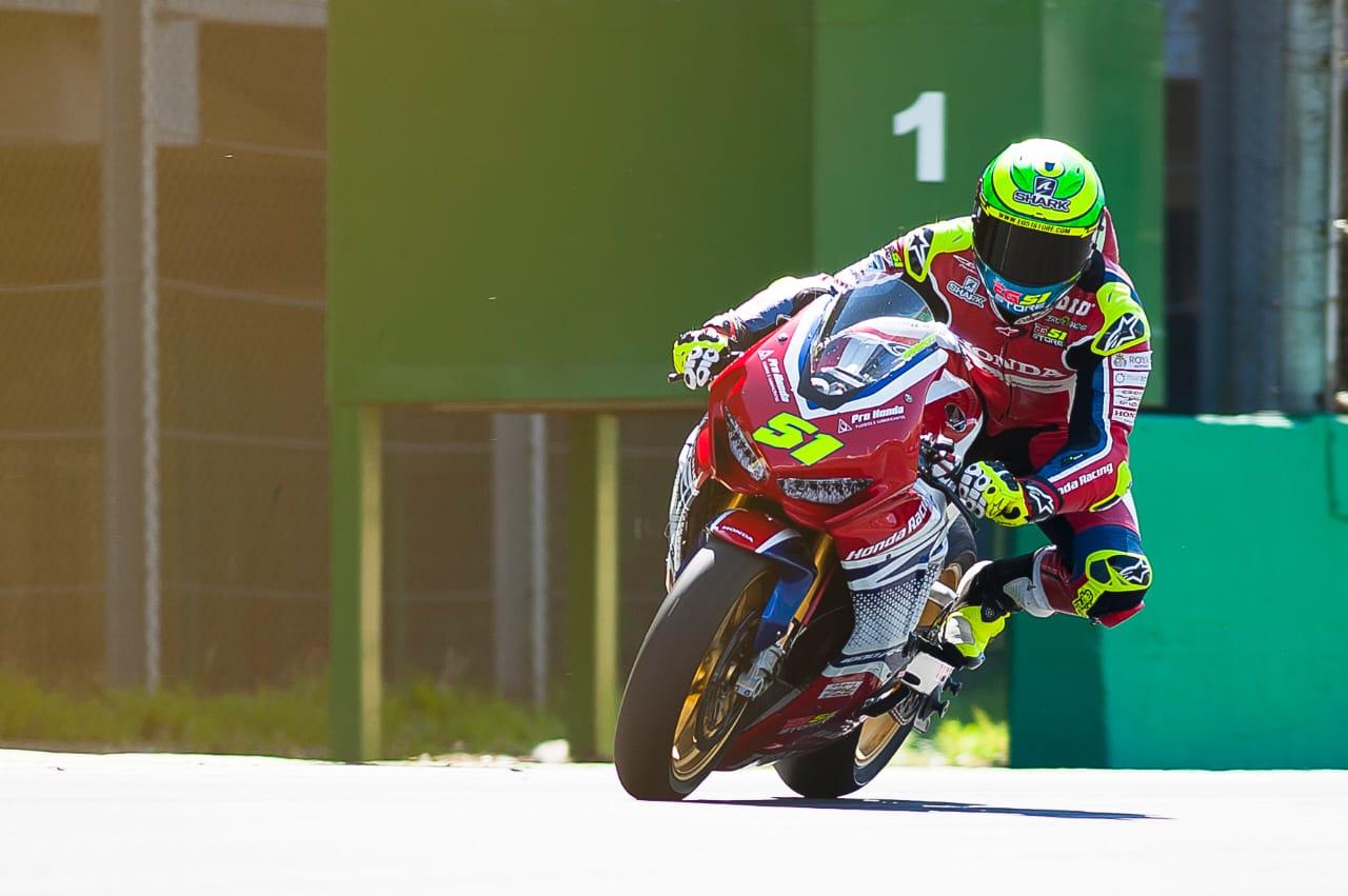 Pedro Sampaio quer manter liderança para a Honda no SuperBike Brasil em  mais uma rodada em Interlagos