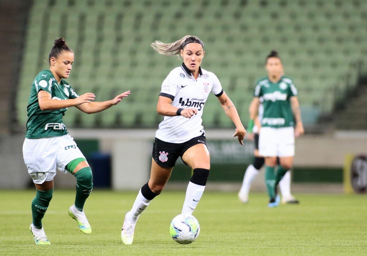 Mais uma final! Andressinha celebra classificação do Palmeiras