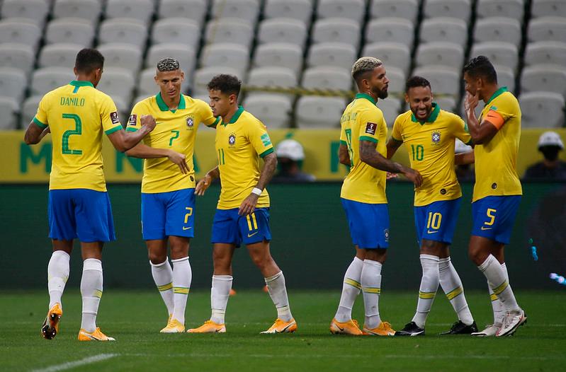 Conmebol confirma datas e locais dos jogos da seleção brasileira