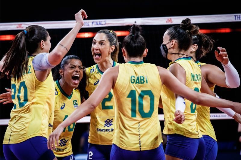 Seleção brasileira de vôlei feminino bate Porto Rico em Taiwan