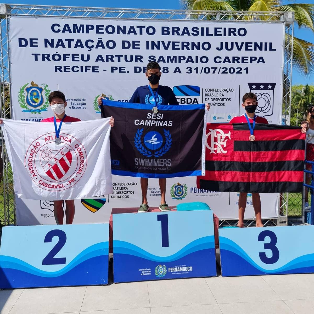 Flamengo é campeão geral do Campeonato Brasileiro Infantil e Juvenil de  Nado Artístico - Notícia :: CBDA