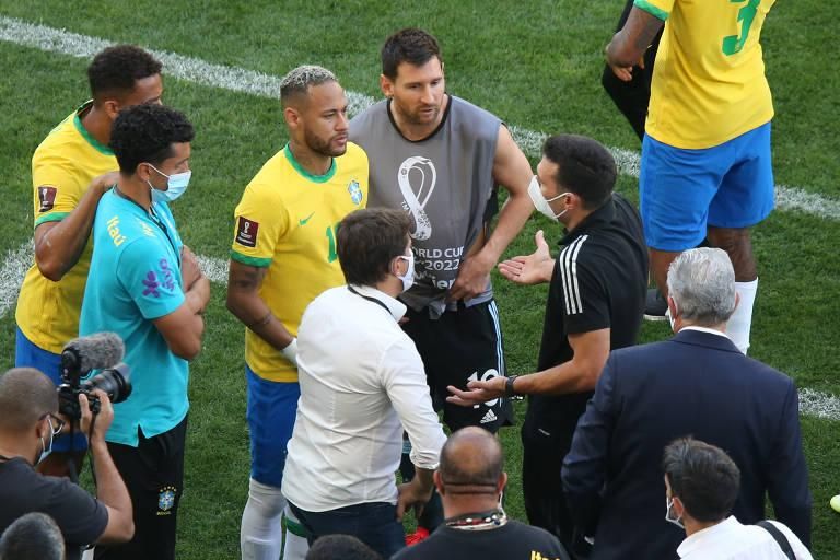 Jogadores argentinos podem não enfrentar Brasil por violar quarentena