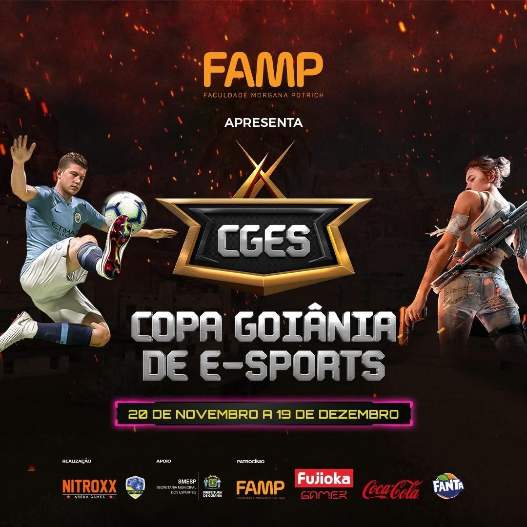 Copa Goiânia de e-Sports terá disputas de Free Fire e Fifa