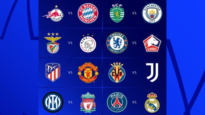 Quartas de final da Champions League: Uefa definiu os confrontos