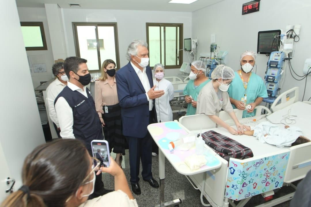 Hospital Estadual a Criança e do Adolescente é inaugurado oficialmente em  Goiânia