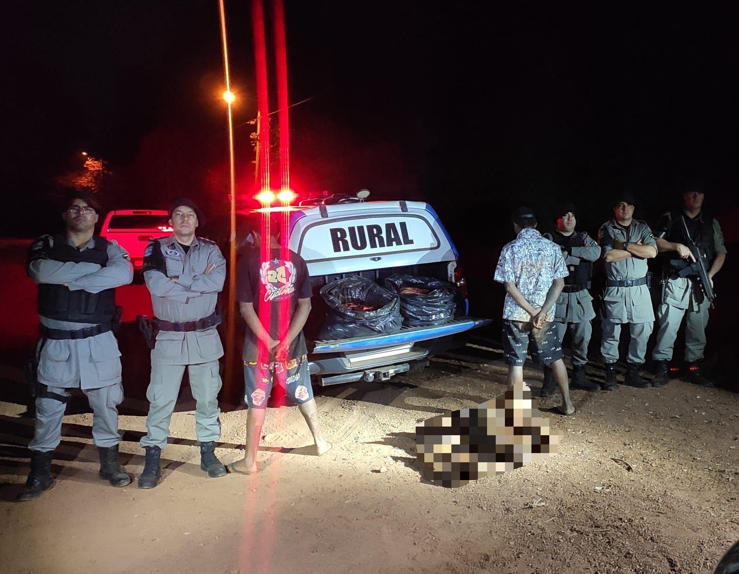 Dois homens são presos suspeitos de matar cavalos para vender a