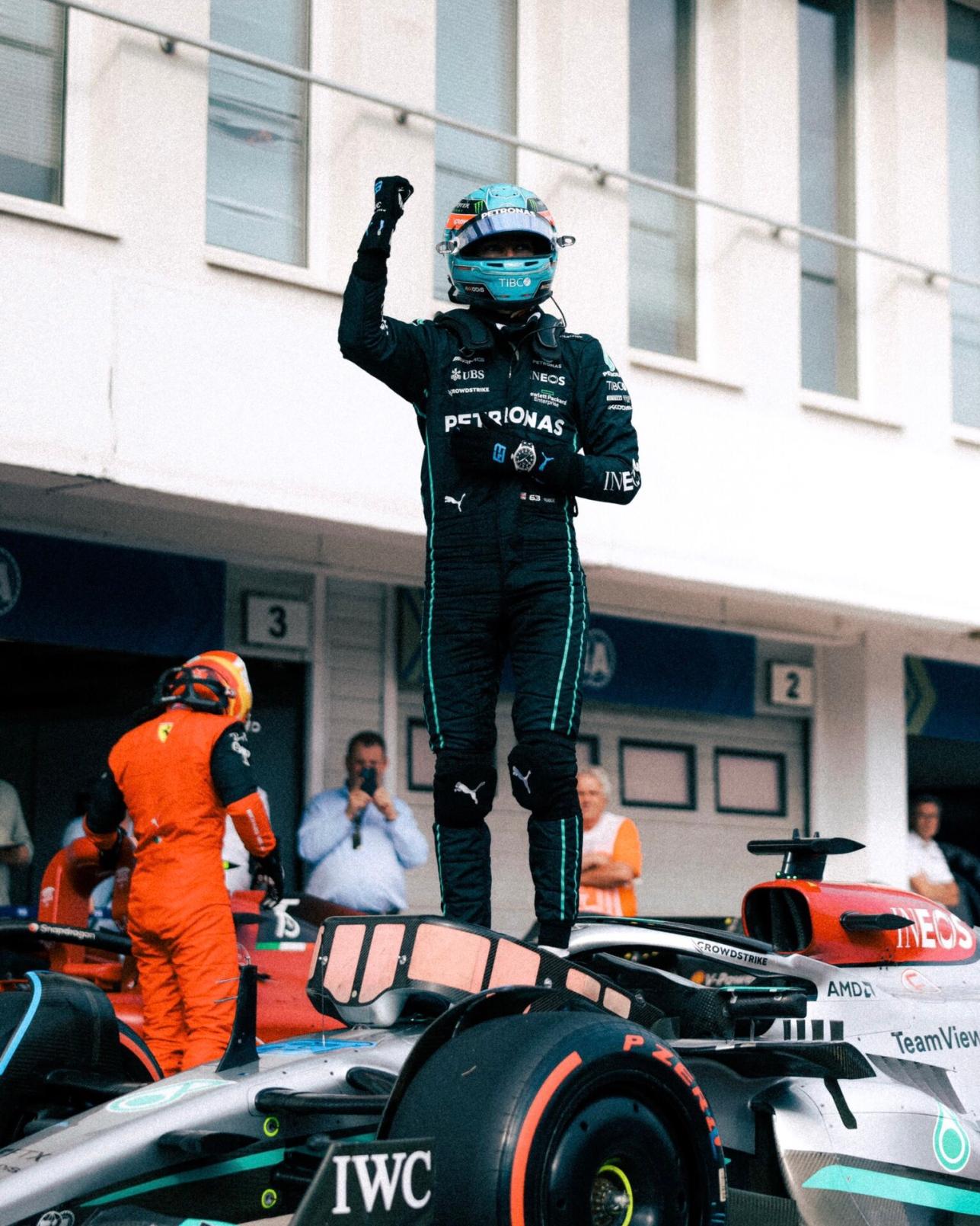 GP Japão F1, TL2: George Russell e Lewis Hamilton mais rápidos do