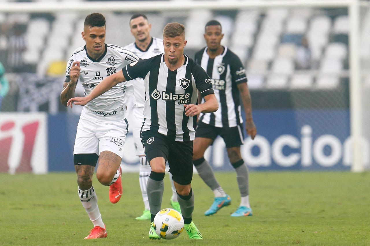 Empates prevalecem no retrospecto do confronto entre Ceará e Botafogo