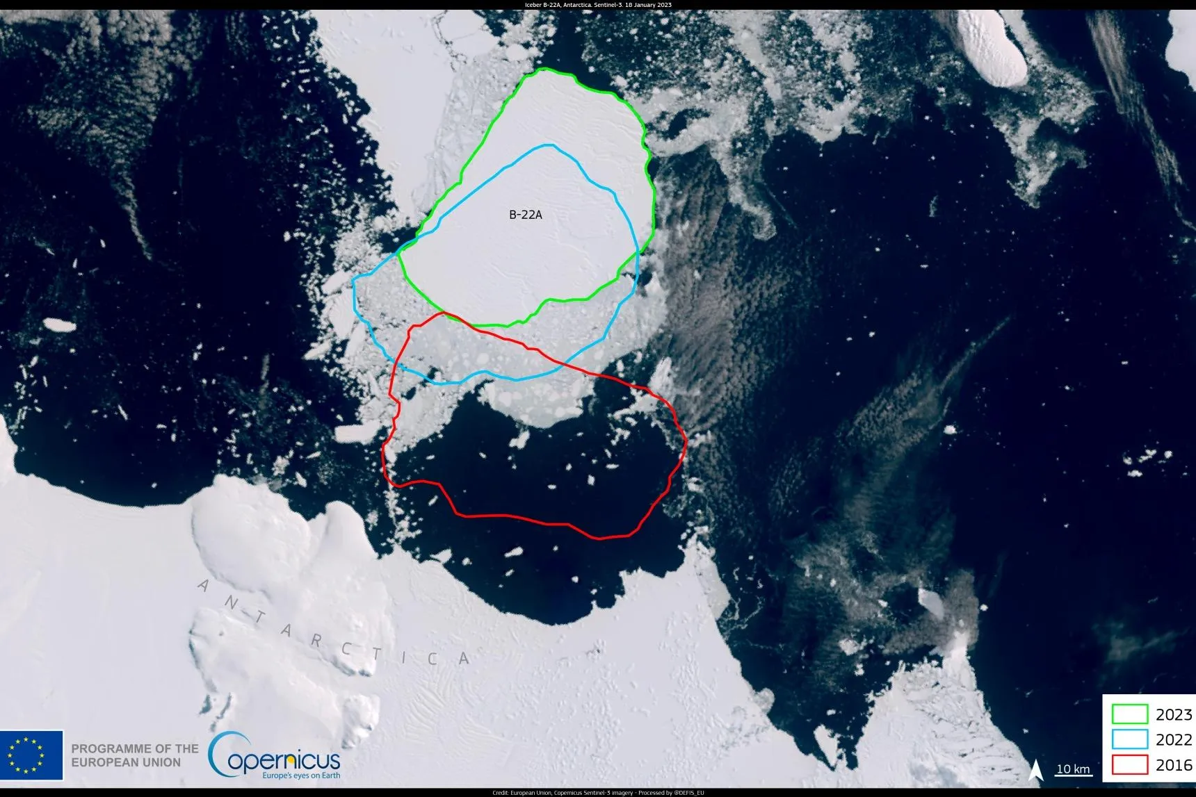 Iceberg Do Tamanho De São Paulo Se Desprende Na Antártica | O Popular