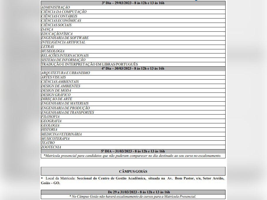 Sisu 2023: sétima chamada de matrícula nos cursos de Direito e