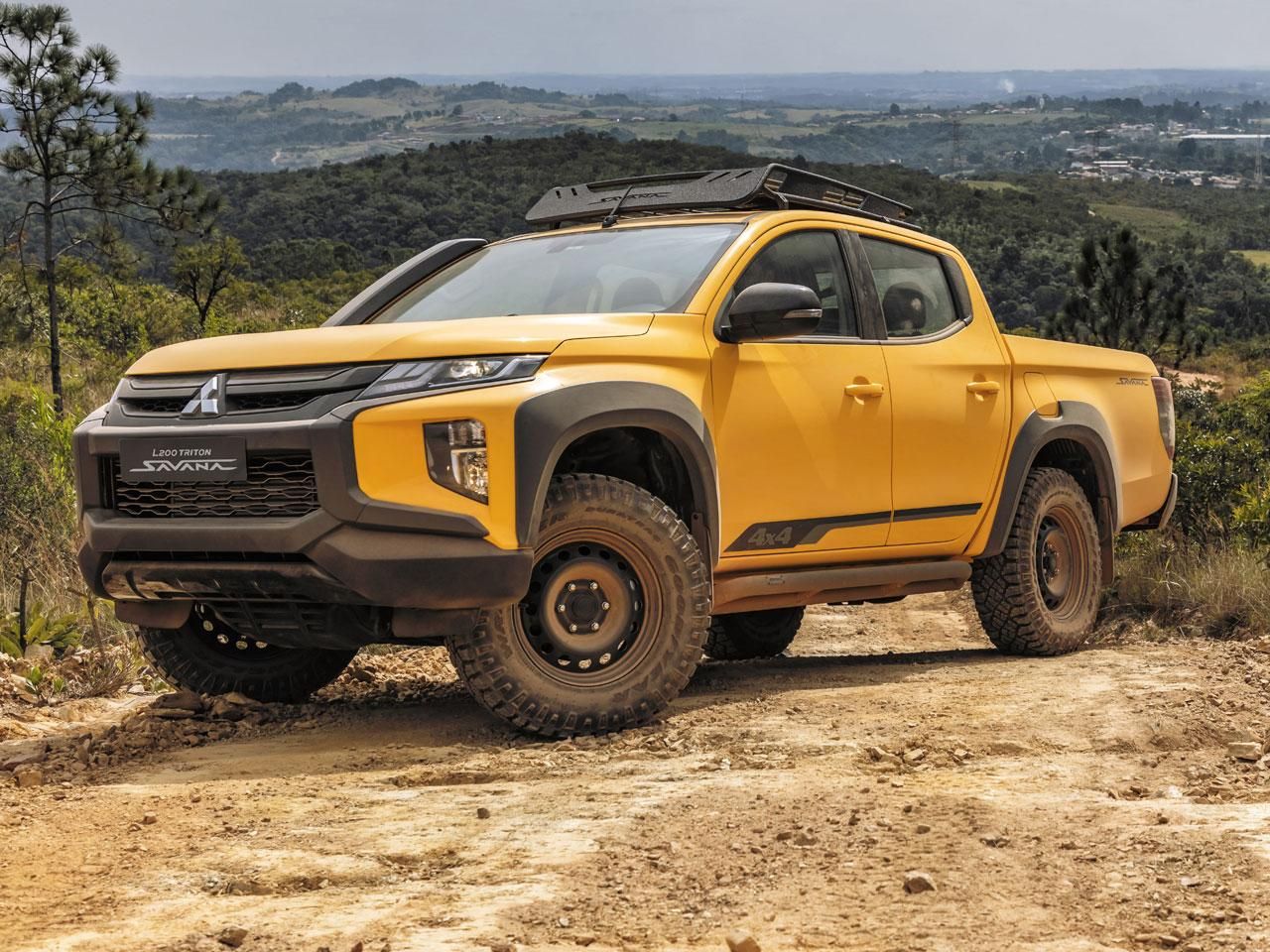 Carros na Web, Comparativo entre Mitsubishi L200, Mitsubishi L200,  Mitsubishi L200 e Ford Ranger