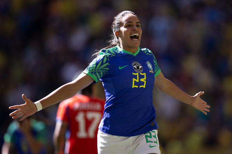 Brasileira rouba cena na artilharia da Copa do Mundo Feminina