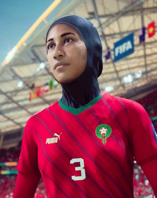 Fifa 23 adiciona hijab ao jogo; peça é utilizada pela zagueira