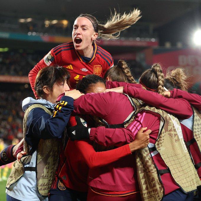 Espanha supera Inglaterra e é a campeã da Copa feminina