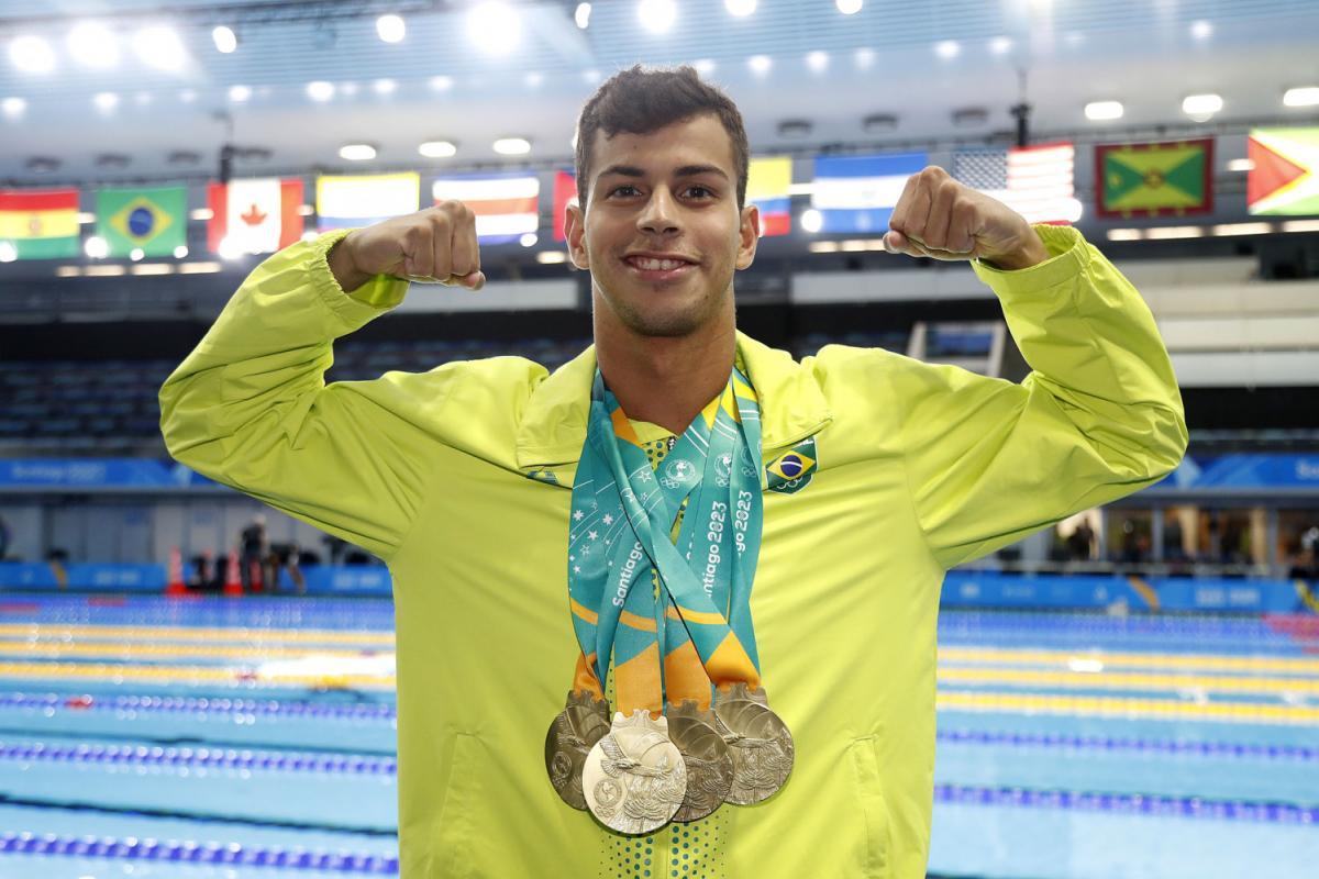 Brasil leva ouro, prata e bronze com mulheres do triatlo no Sul-Americano, olimpíadas