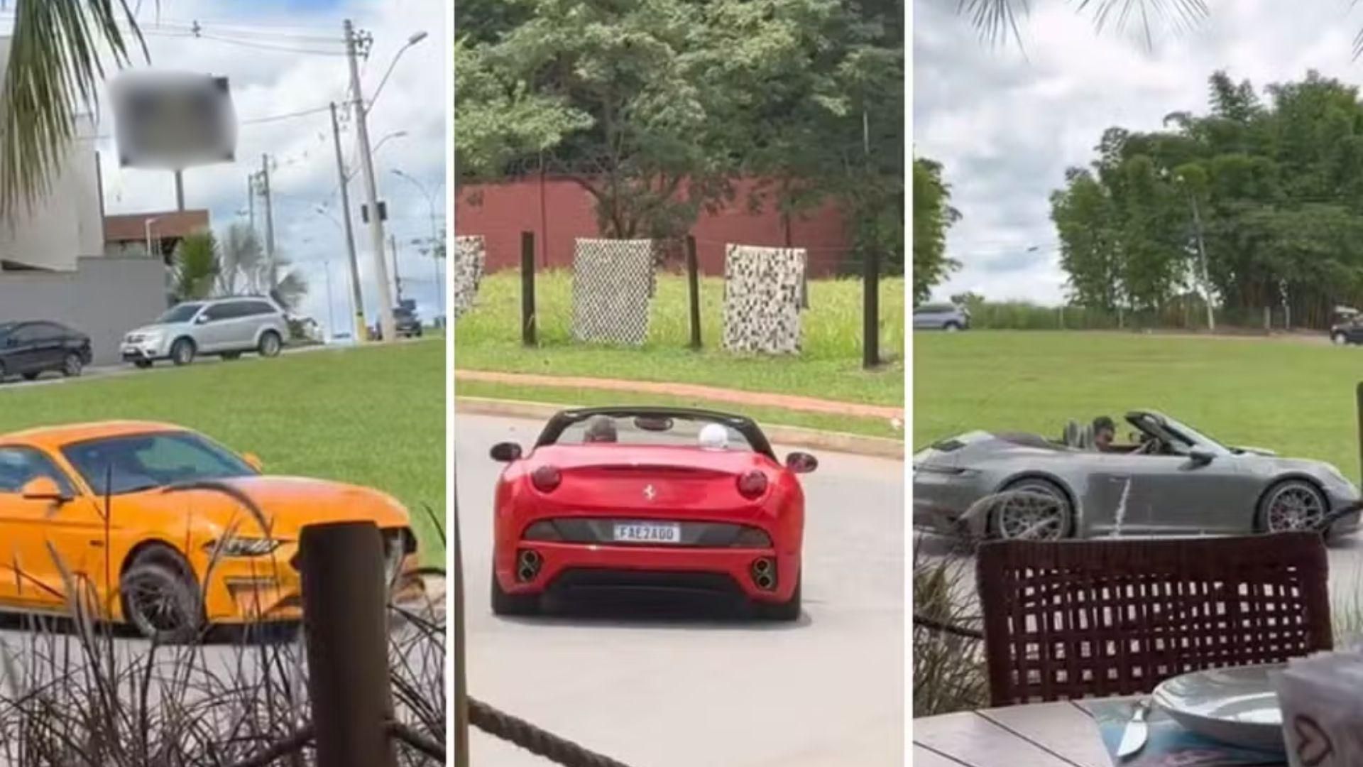 De Ferrari a McLaren: Estudante fica surpresa com quantidade de carros de  luxo próximo a restaurante de Goiânia; vídeo | O Popular