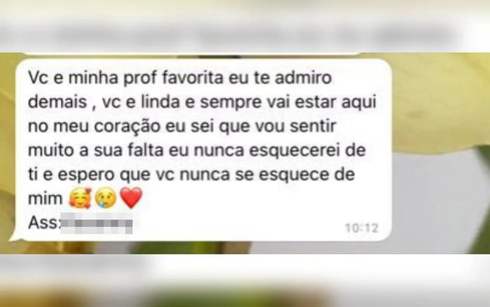 Estudantes enviam mensagens de apoio à professora que foi demitida após ter  fotos nuas vazadas | O Popular