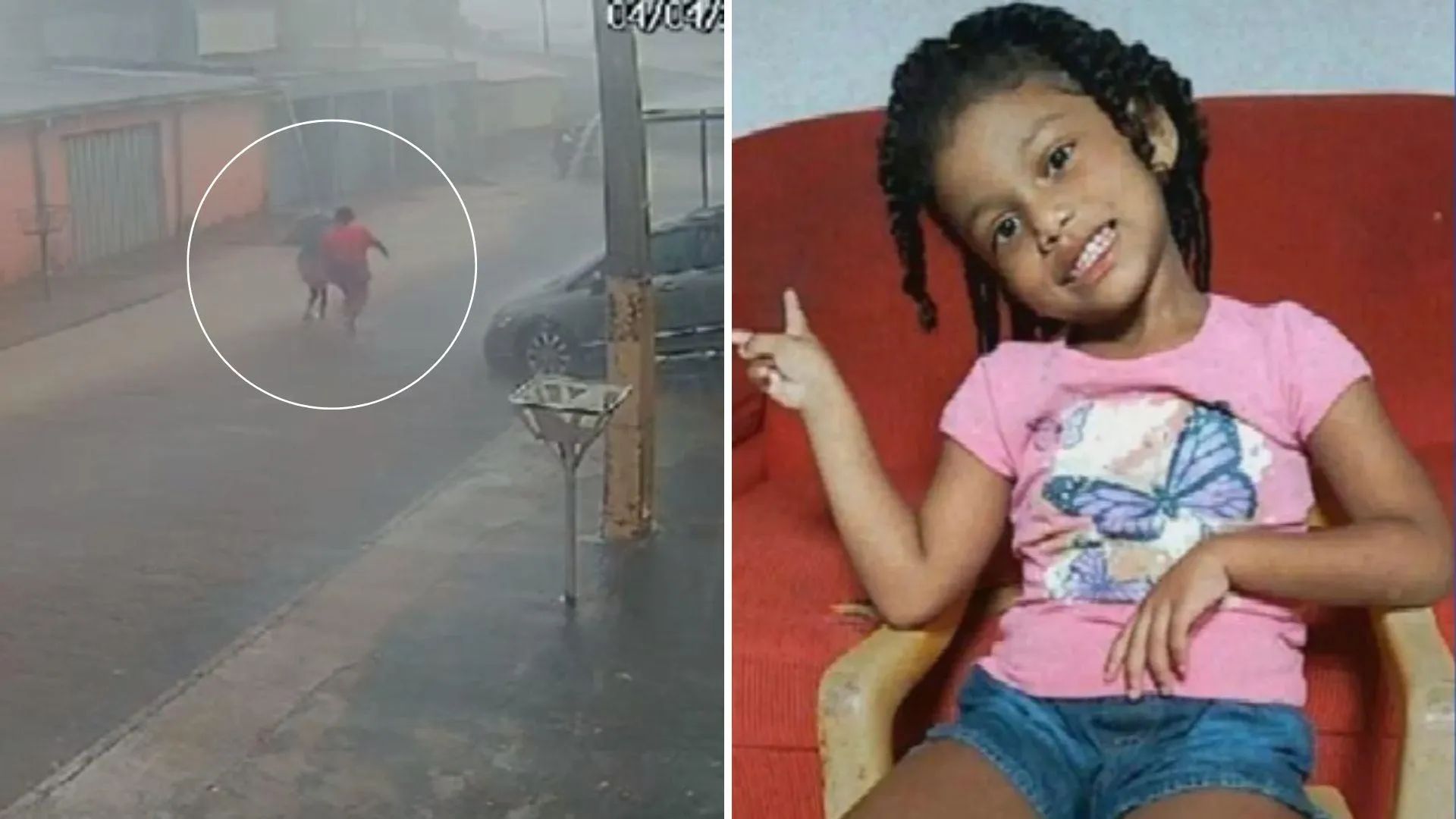 Vídeo mostra menina caminhando ao lado da mãe momentos antes de ser  arrastada por enxurrada | O Popular