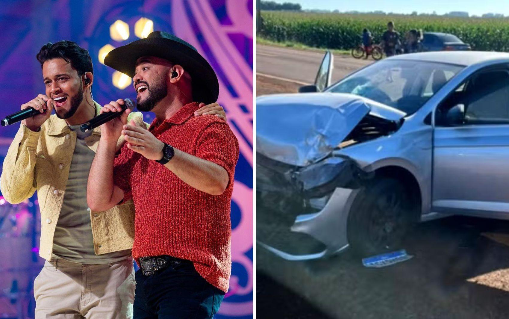 Cantor sertanejo que sofreu traumatismo durante acidente diz que quer se  recuperar para show no fim de semana | O Popular
