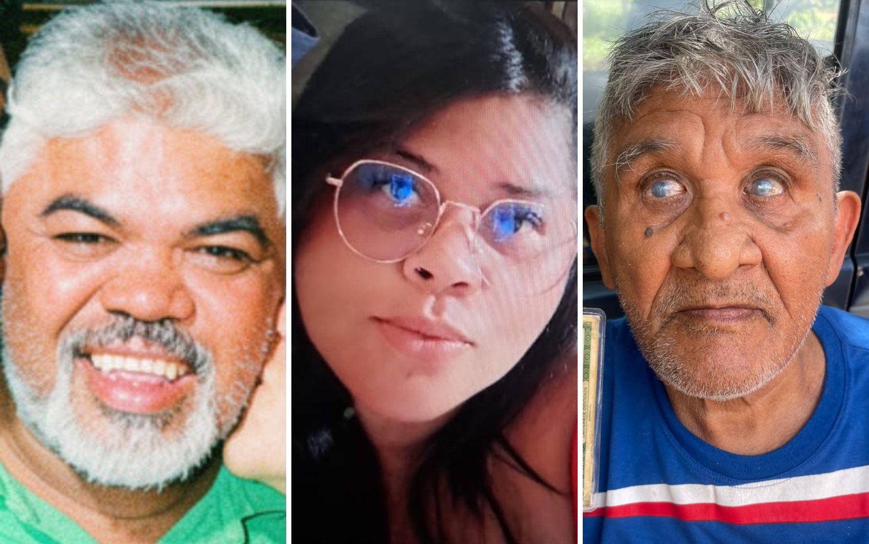 Pai, madrasta e avô desaparecem em Goiás; filha faz apelo